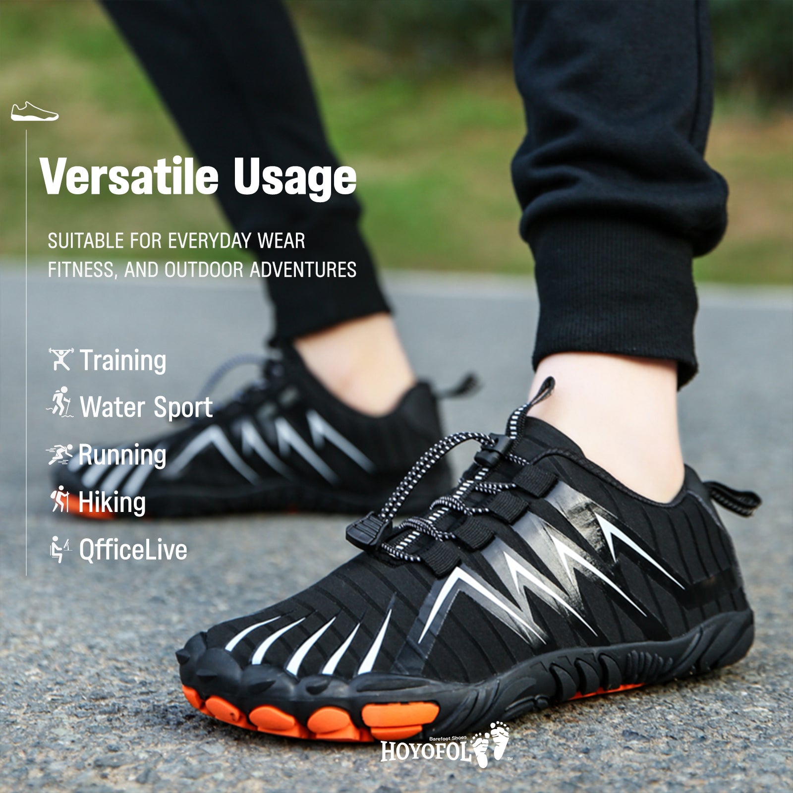 HOYOFOL Lightweight & Healthy & Non-slip  Barefoot Shoes (Unisex)(Buy1,Get1)