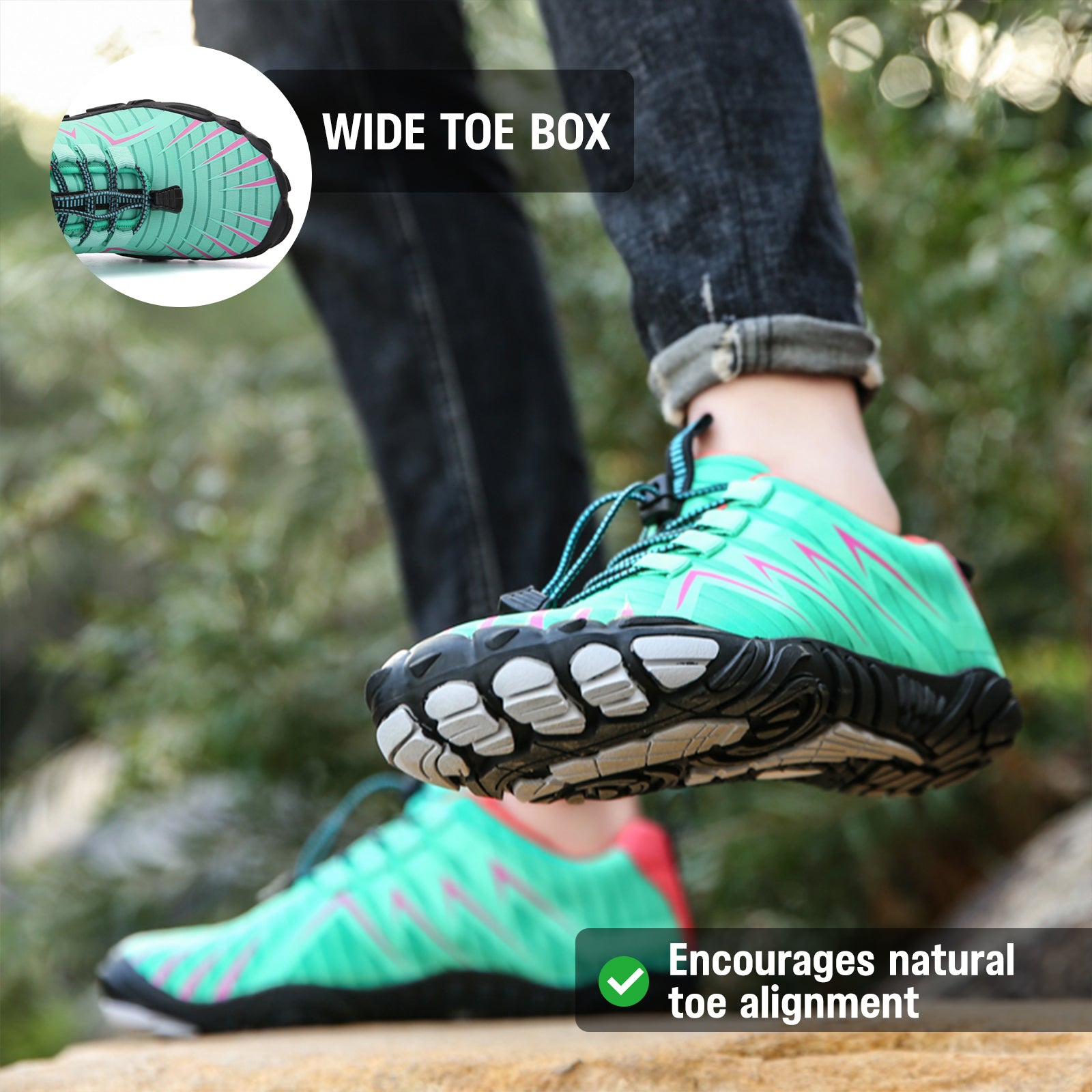 HOYOFOL Lightweight & Healthy & Non-slip  Barefoot Shoes (Unisex)(Buy1,Get1)