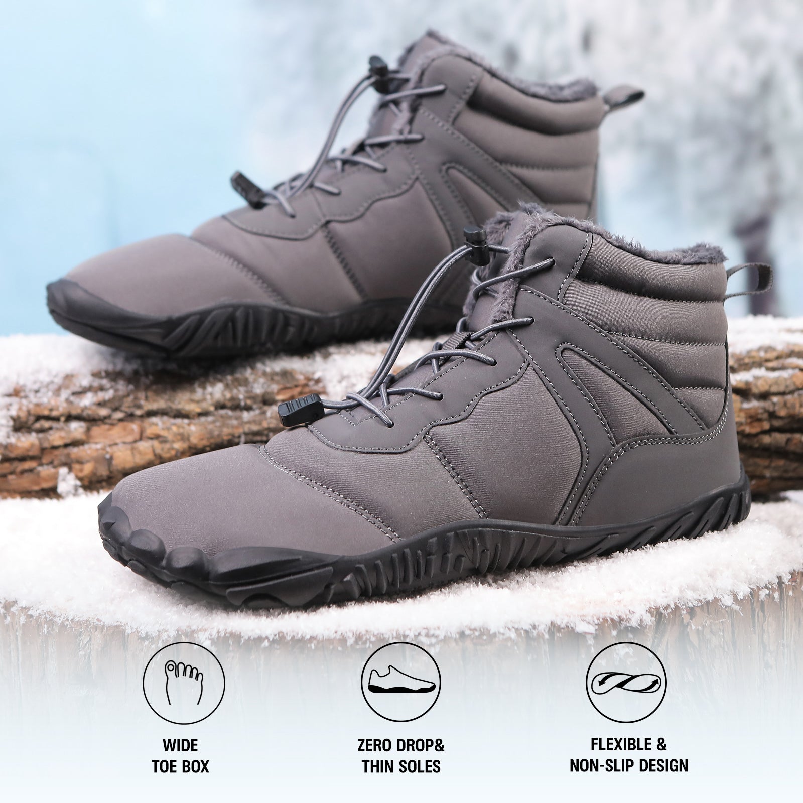 【NEW】HOYOFOL Winter & Healthy & Non-slip  Barefoot Shoes (Unisex)（Buy1,Get1）