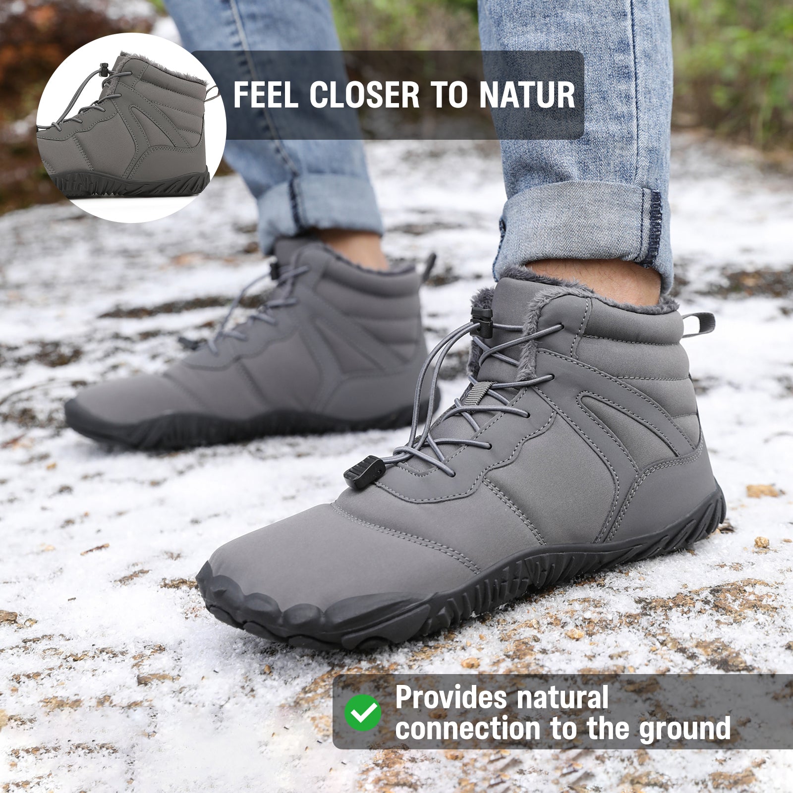 【NEW】HOYOFOL Winter & Healthy & Non-slip  Barefoot Shoes (Unisex)（Buy1,Get1）