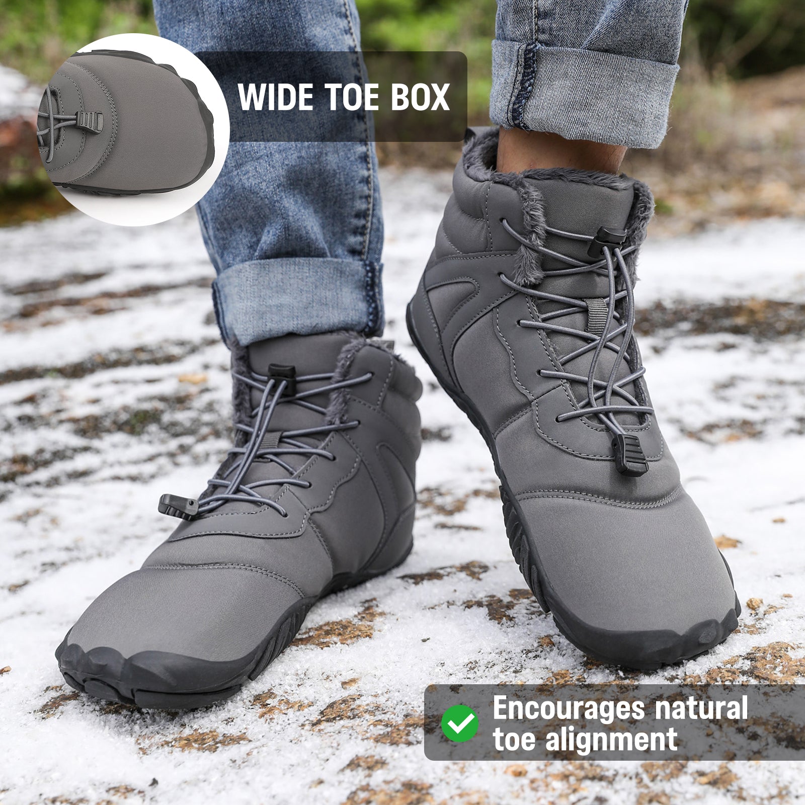 【NEW】HOYOFOL Winter & Healthy & Non-slip  Barefoot Shoes (Unisex)（Buy1,Get1）