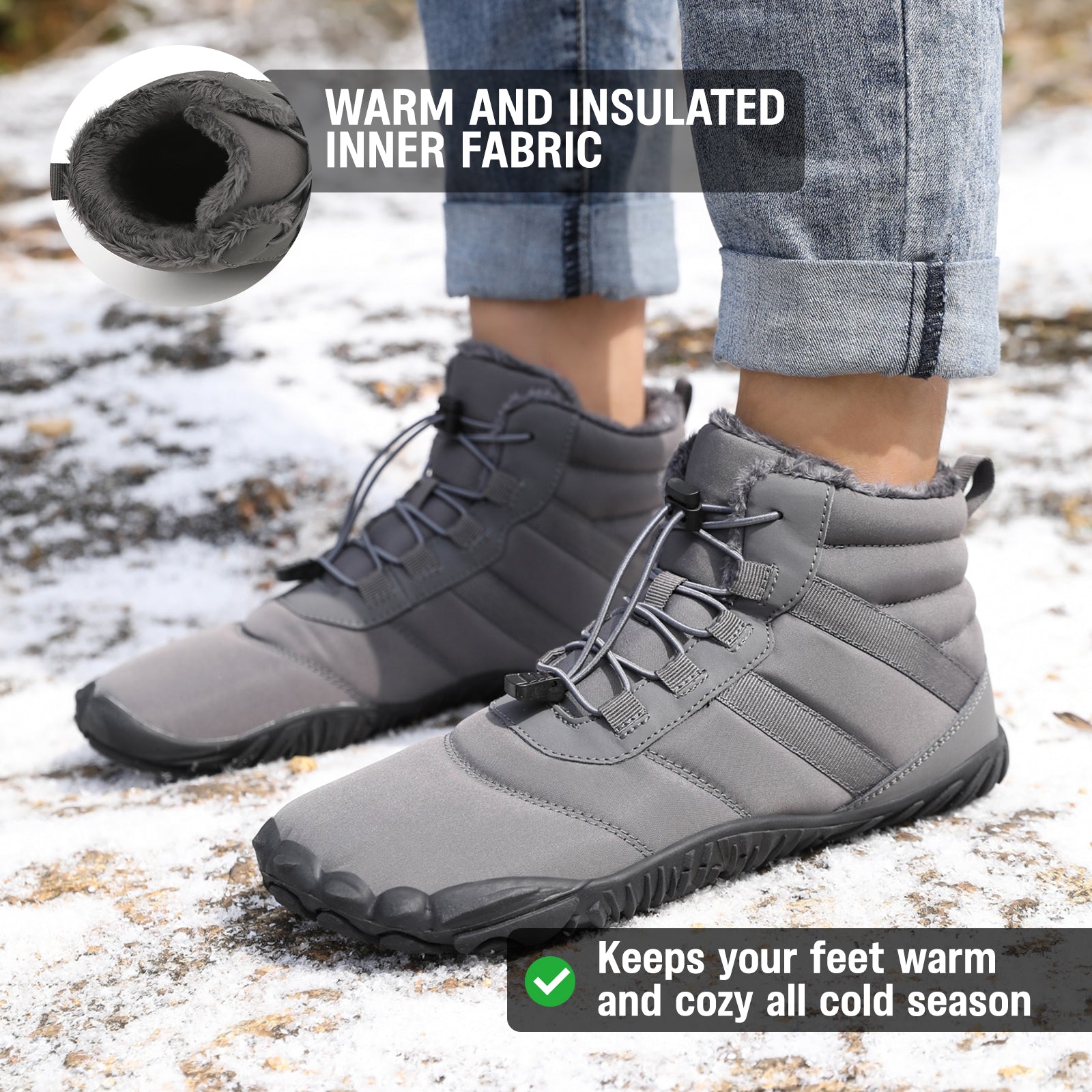 【NEW】HOYOFOL Winter & Healthy & Non-slip  Barefoot Shoes (Unisex)（Buy1,Get1）