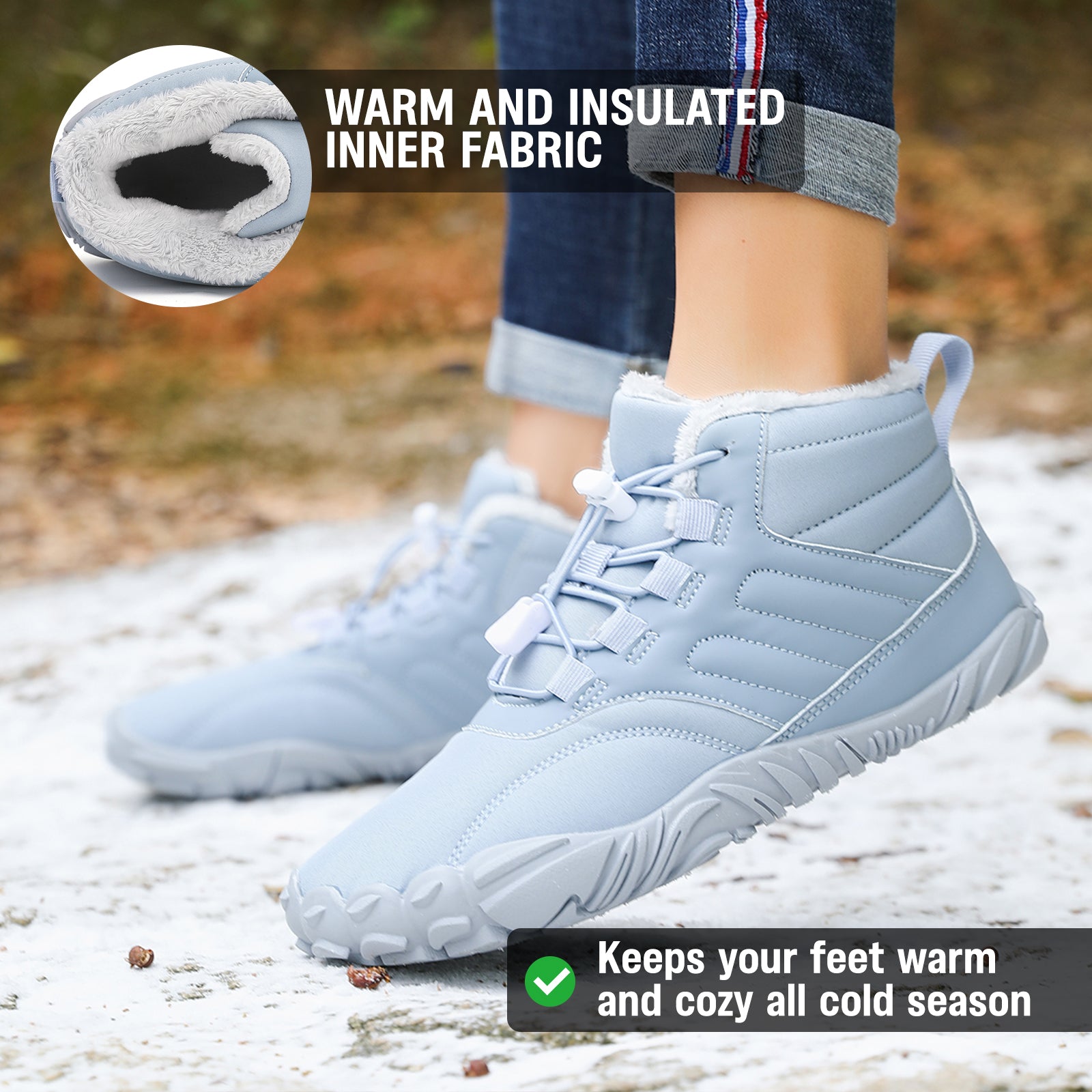 【NEW】HOYOFOL Winter & Healthy & Non-slip  Barefoot Shoes (Unisex)（Buy1,Get1）