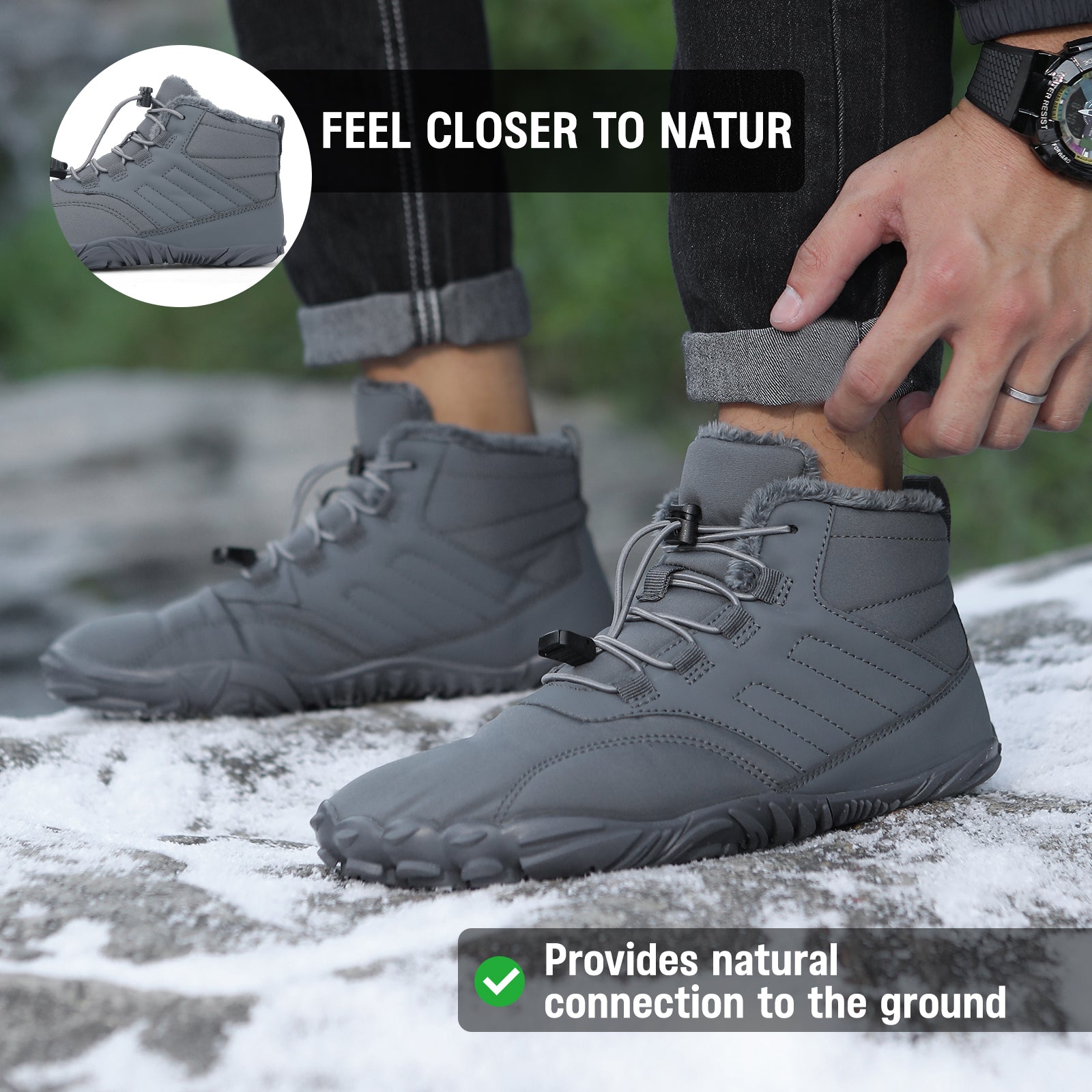 【NEW】HOYOFOL Winter & Healthy & Non-slip  Barefoot Shoes (Unisex)（Buy1,Get1）