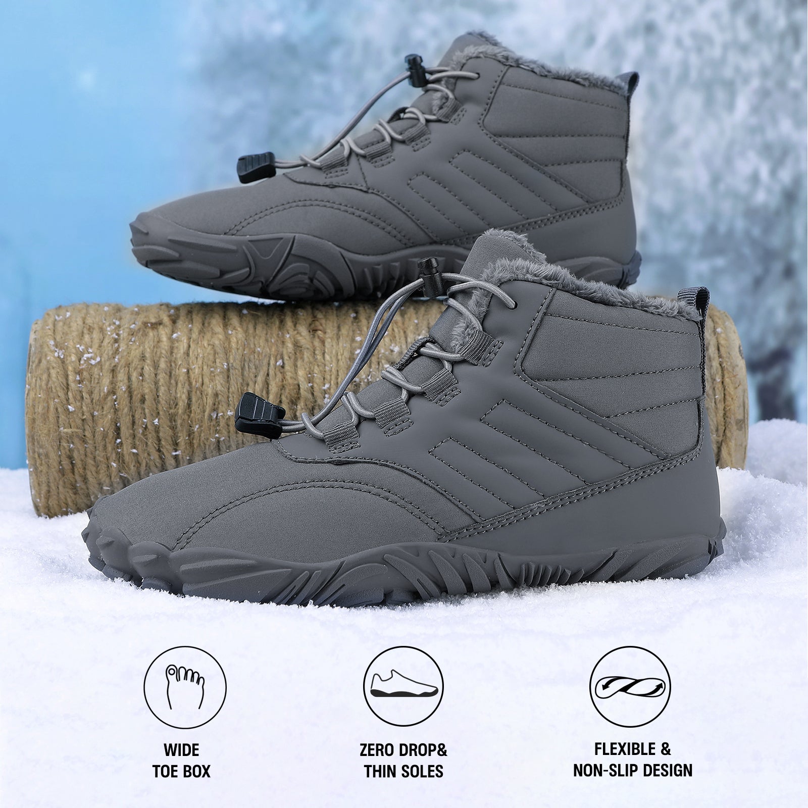 【NEW】HOYOFOL Winter & Healthy & Non-slip  Barefoot Shoes (Unisex)（Buy1,Get1）